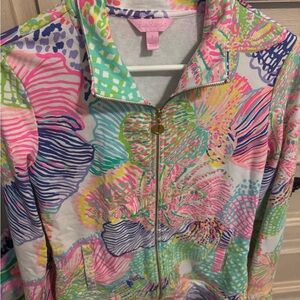 Lilly Pulitzer Colorful Zip-Up Jacket